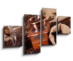 Obraz   Hot coffee and chocolate , 100 x 60 cm