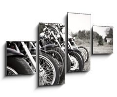 Obraz 4D tydln - 100 x 60 cm F_IS28397920 - Bikes