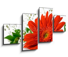 Obraz 4D tydln - 100 x 60 cm F_IS29541402 - bouquet con gerbera