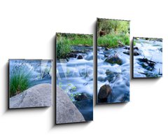Obraz 4D tydln - 100 x 60 cm F_IS30613920 - Flowing Creek - Prtokov ztoka