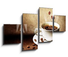 Obraz 4D tydln - 100 x 60 cm F_IS31123122 - Coffee