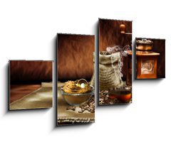 Obraz 4D tydln - 100 x 60 cm F_IS31588621 - coffee composition