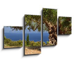 Obraz 4D tydln - 100 x 60 cm F_IS33058349 - Griechische Inseln