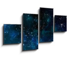 Obraz 4D tydln - 100 x 60 cm F_IS33159882 - deep outer space or starry night sky