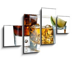 Obraz 4D tydln - 100 x 60 cm F_IS33282321 - Cocktails and shots