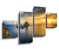 Obraz 4D tydln - 100 x 60 cm F_IS33509446 - Isla de es vedra en cala D hort - Ibiza