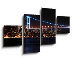 Obraz 4D tydln - 100 x 60 cm F_IS34590756 - Bosphorus Bridge