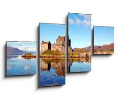 Obraz 4D tydln - 100 x 60 cm F_IS35636521 - Eilean Donan Castle, Highlands, Scotland