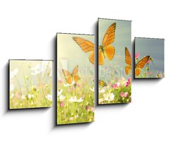 Obraz   summer flowers, 100 x 60 cm