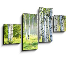 Obraz 4D tydln - 100 x 60 cm F_IS363600583 - Spring green foliage