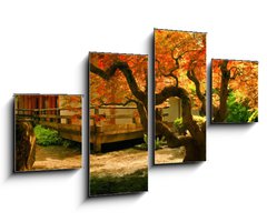 Obraz   Tree in an Asian Garden, 100 x 60 cm