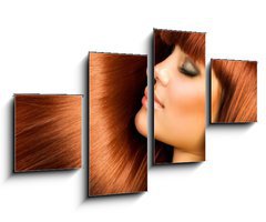 Obraz 4D tydln - 100 x 60 cm F_IS37372485 - Healthy Hair - Zdrav vlasy