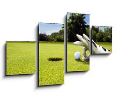 Obraz 4D tydln - 100 x 60 cm F_IS3805293 - Golf club - Golfov klub