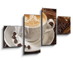 Obraz 4D tydln - 100 x 60 cm F_IS38278131 - Kaffee