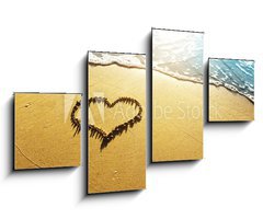 Obraz 4D tydln - 100 x 60 cm F_IS38722506 - Love concept