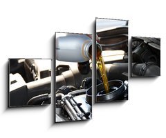 Obraz 4D tydln - 100 x 60 cm F_IS39532800 - Lubrificante per motore auto - Lubrificante na motorov auto