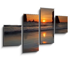Obraz 4D tydln - 100 x 60 cm F_IS40900437 - cannon beach