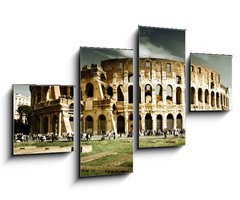 Obraz 4D tydln - 100 x 60 cm F_IS41037460 - Colosseum in Rome, Italy