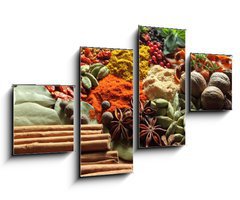 Obraz   Herbs and spices., 100 x 60 cm