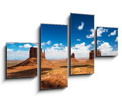 Obraz 4D tydln - 100 x 60 cm F_IS41665873 - Monument Valley