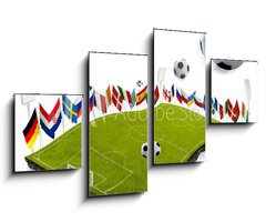 Obraz 4D tydln - 100 x 60 cm F_IS41861449 - Soccer championship