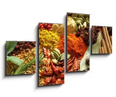 Obraz   Spices and herbs, 100 x 60 cm
