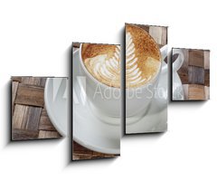 Obraz 4D tydln - 100 x 60 cm F_IS42406293 - Kaffee