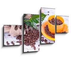 Obraz 4D tydln - 100 x 60 cm F_IS42809058 - duftender Kaffee