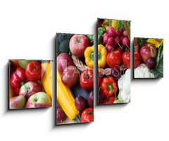 Obraz 4D tydln - 100 x 60 cm F_IS44492471 - Vegetable stall