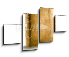 Obraz 4D tydln - 100 x 60 cm F_IS44583614 - libro pergamena memoria antica su bianco