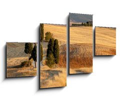 Obraz 4D tydln - 100 x 60 cm F_IS44861103 - Tuscan countryside at sunset, near Pienza, Tuscany, Italy