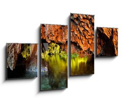 Obraz 4D tydln - 100 x 60 cm F_IS45743759 - Cenote, underwater cave, Yucatan