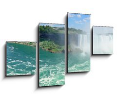 Obraz 4D tydln - 100 x 60 cm F_IS49100962 - Niagara Falls aerial view