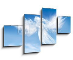 Obraz 4D tydln - 100 x 60 cm F_IS49775771 - Angel in the clouds