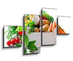 Obraz 4D tydln - 100 x 60 cm F_IS52503006 - Fresh vegetable