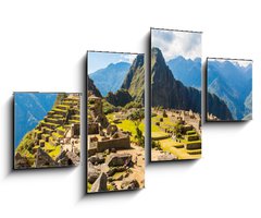 Obraz 4D tydln - 100 x 60 cm F_IS58356241 - Mysterious city - Machu Picchu, Peru,South America