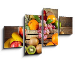 Obraz 4D tydln - 100 x 60 cm F_IS59973409 - fresh fruits