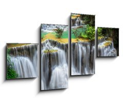 Obraz 4D tydln - 100 x 60 cm F_IS60116836 - Huay mae Ka Min waterfall