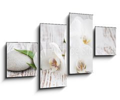 Obraz 4D tydln - 100 x 60 cm F_IS63054309 - Orchids spa