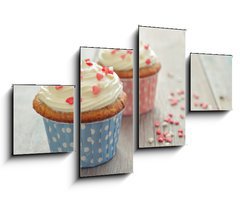 Obraz 4D tydln - 100 x 60 cm F_IS63080164 - Cupcakes