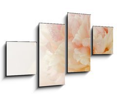 Obraz 4D tydln - 100 x 60 cm F_IS63089306 - pink peony