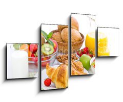 Obraz   Healthy breakfast on the table, 100 x 60 cm