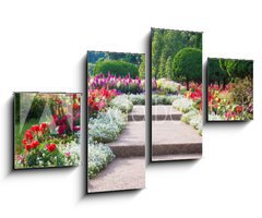 Obraz 4D tydln - 100 x 60 cm F_IS69808368 - Flower Garden