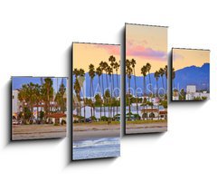 Obraz 4D tydln - 100 x 60 cm F_IS69822660 - Santa Barbara from the pier