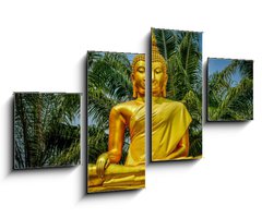 Obraz   Buddha statue, 100 x 60 cm