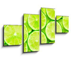 Obraz 4D tydln - 100 x 60 cm F_IS71346931 - Lime Background
