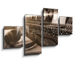Obraz 4D tydln - 100 x 60 cm F_IS71693780 - Sound Studio - Zvukov studio