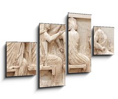 Obraz   Ancient Greek Temple Frieze detail, Delhpi, Greece, 100 x 60 cm