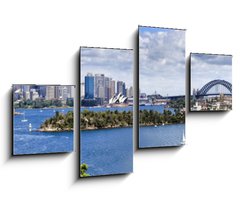 Obraz 4D tydln - 100 x 60 cm F_IS74471213 - Sy CBD from Taronga 04 Panorama - Sy CBD z Taronga 04 Panorama