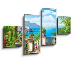 Obraz 4D tydln - 100 x 60 cm F_IS74960569 - sea view - vhled na moe